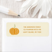 Modern Pumpkin retouradres Label (Insitu)