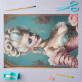 Modern Punk Marie Antoinette Decoupage Papier (Craft)