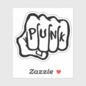 Modern Punk Rock Sticker (Vel)