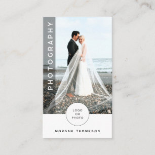 Modern QR Code Photography Visitekaartje