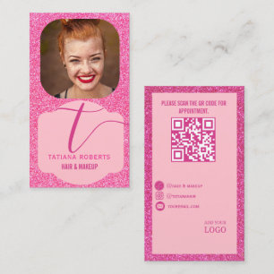Modern QR-Logo-Visitekaartje Visitekaartje
