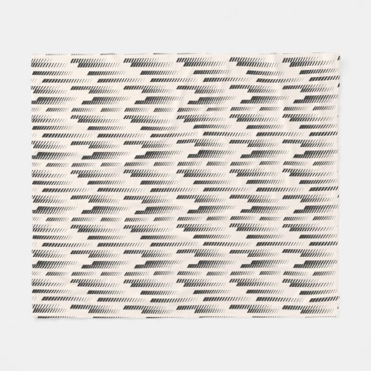 Modern Rain Pattern Fleece Deken (Voorkant (Horizontaal))
