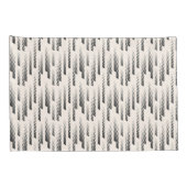 Modern Rain Pattern Kussensloop (Achterkant-Rechts)