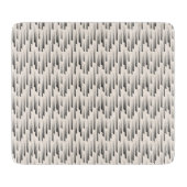 Modern Rain Pattern Snijplank (Voorkant)