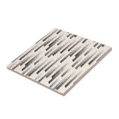 Modern Rain Pattern Tegeltje (Zijkant)