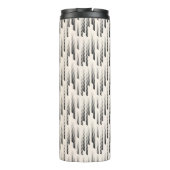 Modern Rain Pattern Thermosbeker (Achterkant)