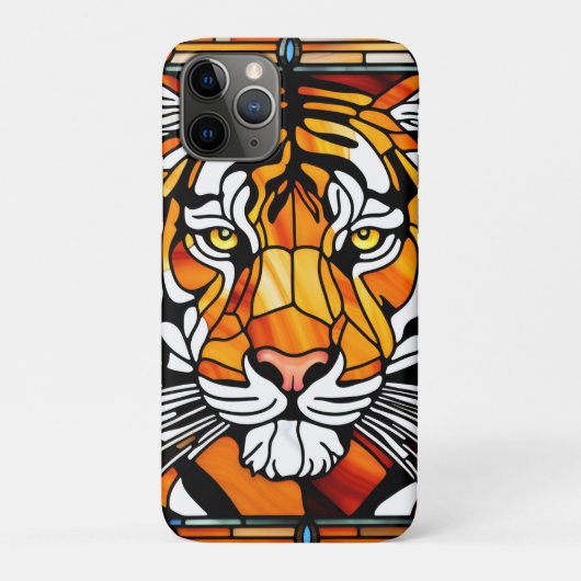 Modern Rainbow Gestreepte tijgerhuiden Print katac Case-Mate iPhone Case (Achterkant)