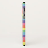 Modern Rainbow Heart Fotogramnaam Case-Mate iPhone Case (Achterkant/links)