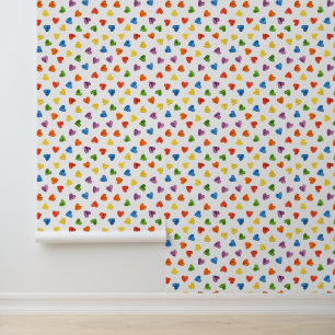 Modern Rainbow LGBT Gay Pride Patroon Behang