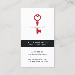 Modern Real Estate Agent Visitekaartje