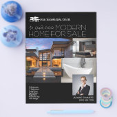MODERN Real Estate Realty Flyer voor verkoop (Enkel)