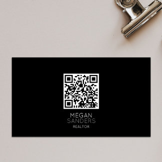 MODERN REALTOR QR CODE Visitekaartje MAGNET Magnetisch Visitekaartje