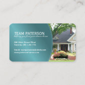 Modern Realtor Visitekaartje (Achterkant)