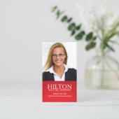 Modern Realtor Visitekaartje (Staand voorkant)