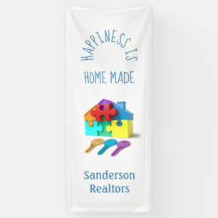 Modern Realtors Adverteren promotie Spandoek
