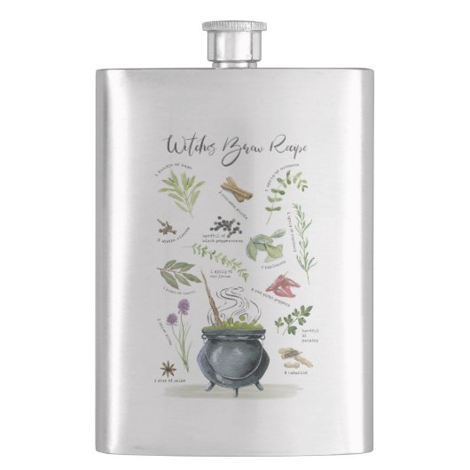 Modern recept voor een halloween cauldron 1 flacon (Voorkant)