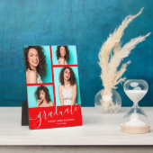 Modern Red Afstuderen Photo Keepomwille Fotoplaat (Zijkant)