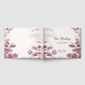 Modern Red Leaves Gastenboek (Volledig)