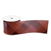 Modern Red Maroon Marsala Pset Pattern Kerstmis Lint (Spoel)