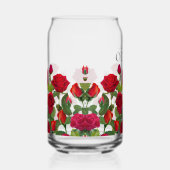 Modern Red Rose Minimalist Name I Love You (Droite)