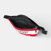 Modern Red White Black Volontaire Entreprise Événe (Ouvrir)