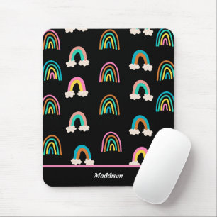 Modern regenboogpatroon muismat