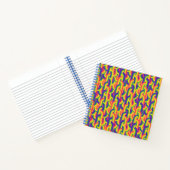 Modern regenboogpatroon notitieboek (Binnen)