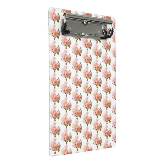 Modern rendy Sjabloon Elegant Rozen Design Mini Klembord (Schuin)