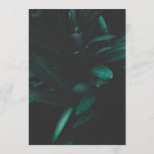 Modern restaurant lunch menu | Prijslijst (Achterkant)