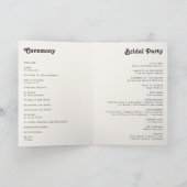 Modern Retro 70's regenboog | Donkere gevouwen bru Programma (Binnen)