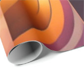 Modern Retro Abstract Squares Collectie Cadeaupapier (Rol Hoek)