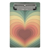 Modern Retro Funky Romantisch Schattige Mini Klemb Mini Klembord (Voorkant)