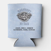 Modern Retro Grandpa's Pit Crew Racing Car Blikjeskoeler (Voorkant)