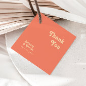 Modern Retro | Koraal Dank u voor de labels