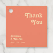 Modern Retro | Koraal Dank u voor de labels (Voorkant)