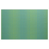 Modern Retro Link Pattern in Blue and Green Stof (Fat Quarter)