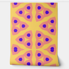 Modern retro patroon behang