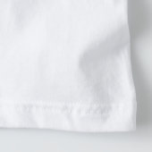 Modern Retro Space Bachelorette T-shirt (Detail - Zoom (wit))