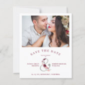 Modern Romantic Classic Floral Pink Shades Foto (Voorkant)