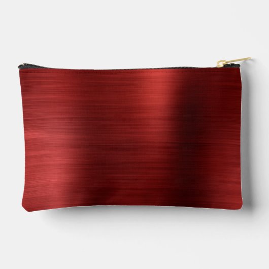 Modern rood monogram etui (Achterkant)