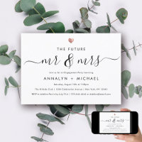 Modern Roos Future Mr. en Mrs Engagement Party