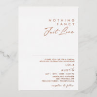 Modern | Roos Gold Niets Fancy Net Love Real