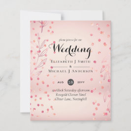 Modern Roos Gold Trendy budget Weddenschap