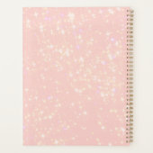 Modern Roos Gouden Bloemen 2026 Planner (Achterkant)