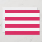 Modern Roze Afstuderen van de Foto van het Manuscr Aankondiging (Achterkant)