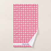 Modern Roze Collectie van de Heart Love Bad Handdoek (Handdoek)