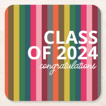 Modern Roze en Groene Streeppatroon