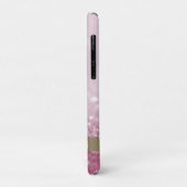 Modern roze flamingo Glitter Bokeh - Gepersonalise Case-Mate iPhone Case (Achterkant/links)