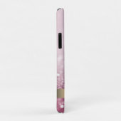 Modern roze flamingo Glitter Bokeh - Gepersonalise Case-Mate iPhone Case (Achterkant/rechts)