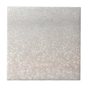 modern, roze, goud, glanzend, ombre, blos, glinste tegeltje